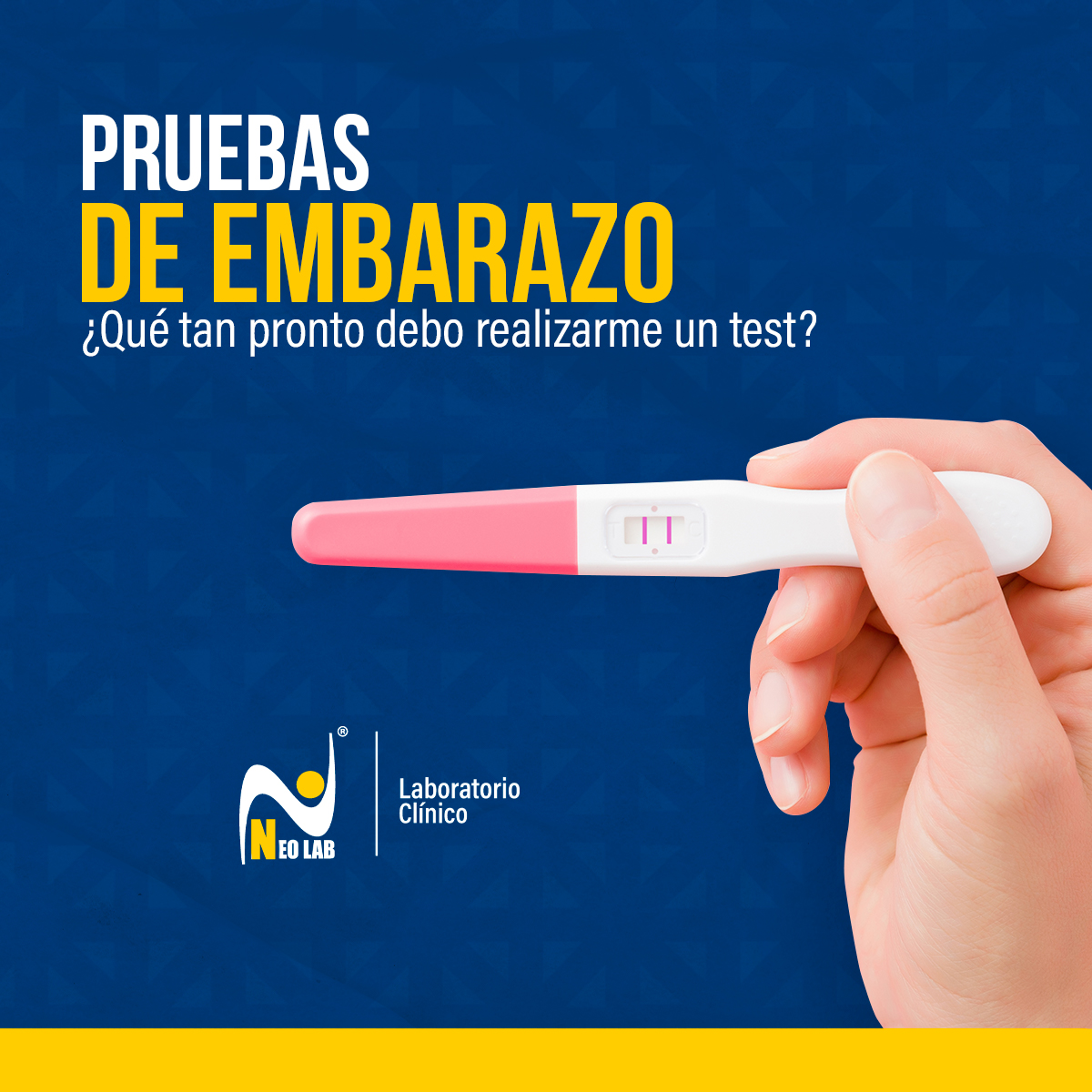 Mata Dar Contento Qué tan pronto debo realizarme un test de embarazo? | Neolab